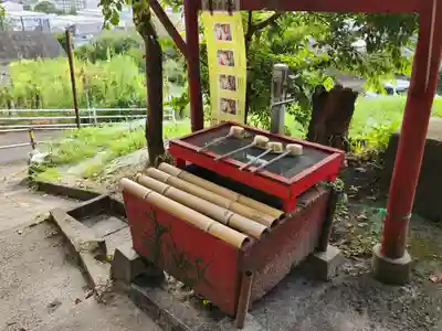 伊迩色神社の手水舎