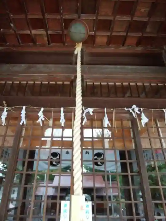 蘆別神社の本殿・本堂