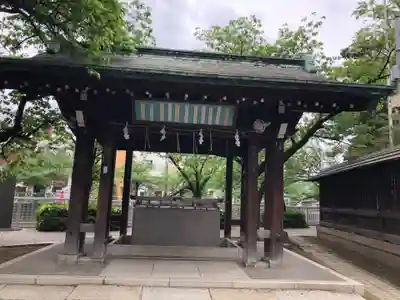 荏原神社の手水舎