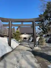 諏訪神社の鳥居