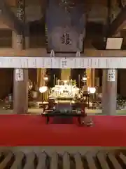 箟峯寺の本殿