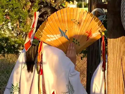 西野竹神社の神楽