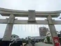 諏訪神社の鳥居