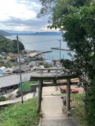 豊玉姫神社の鳥居