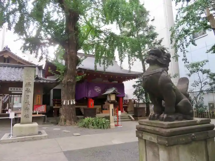 日本橋日枝神社の狛犬