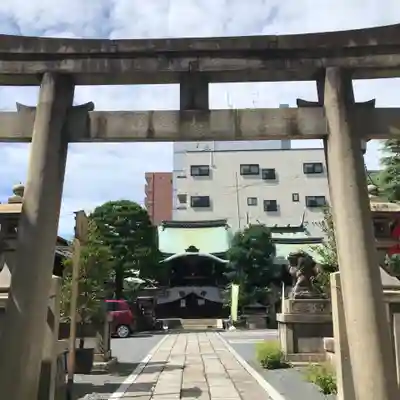 元祇園梛神社・隼神社の鳥居