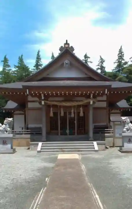 高森神社の本殿・本堂