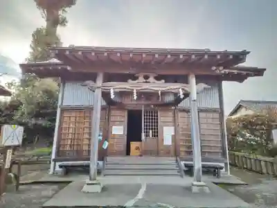 豆塚神社の本殿・本堂