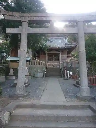 河津八幡神社の鳥居