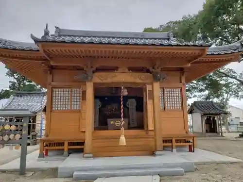 田脇日吉神社の本殿