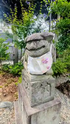 菊田神社の狛犬