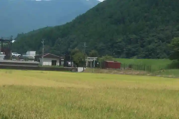 熊野本宮大社産田社の周辺