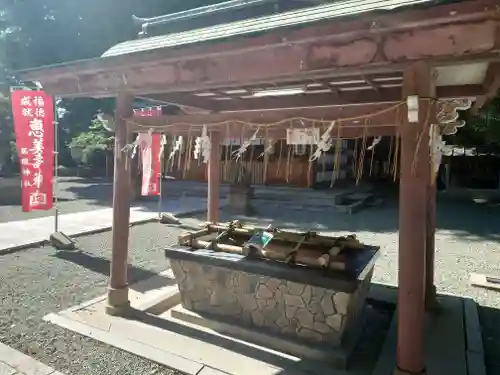 呉服神社の手水