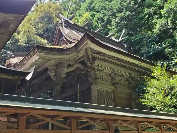 駒宇佐八幡神社の本殿・本堂