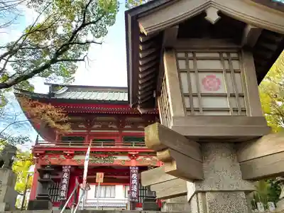 北岡神社の山門・神門