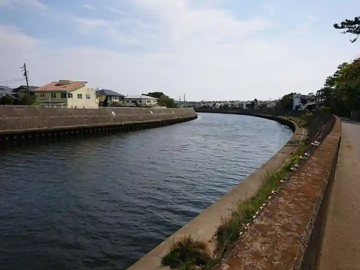 賀来神社の周辺