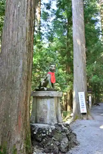 三峯神社の狛犬