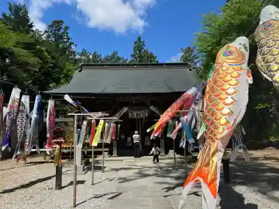 滑川神社 - 仕事と子どもの守り神(福島県)