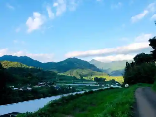 漆島天神の景色