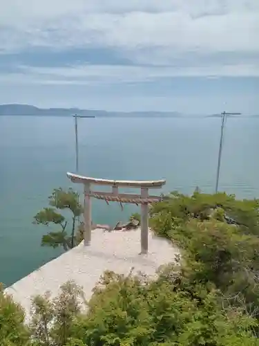 竹生島神社（都久夫須麻神社）の鳥居