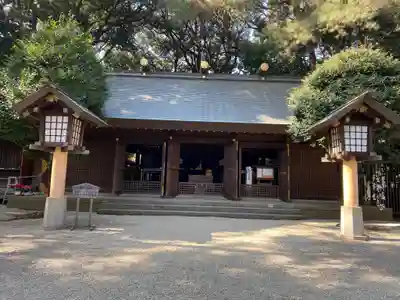 埼玉縣護國神社の本殿・本堂
