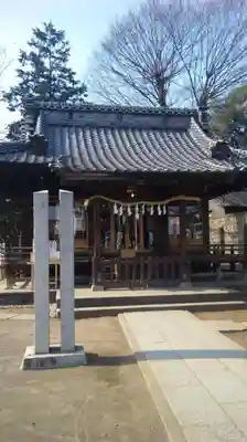 川越熊野神社の本殿・本堂