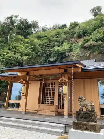 諏訪神社の本殿・本堂