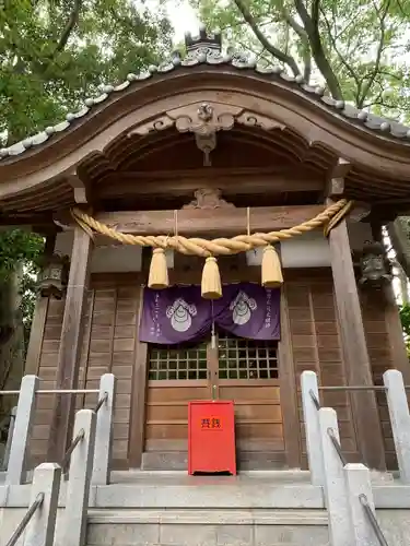 鵜森神社の本殿・本堂