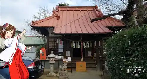 染井稲荷神社の本殿・本堂