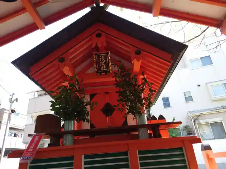 浅澤社(住吉大社境外末社)の本殿・本堂