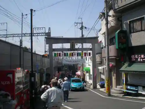 石切劔箭神社の鳥居