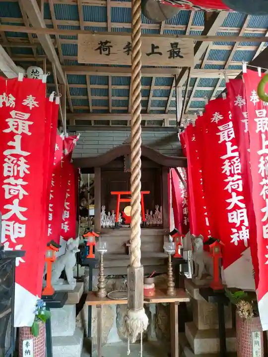 古井の天狗山の末社・摂社