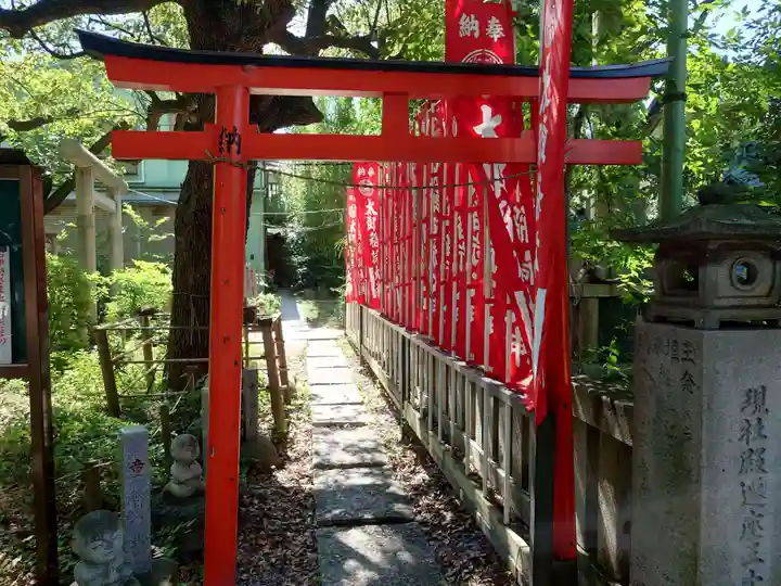 江東天祖神社の鳥居