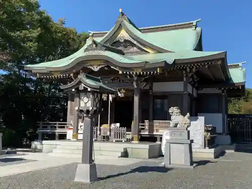 龍口明神社の本殿・本堂
