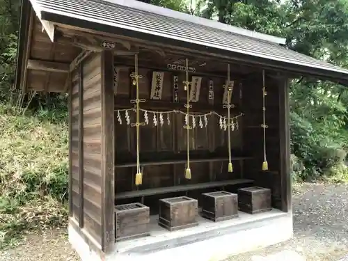 中氷川神社の末社