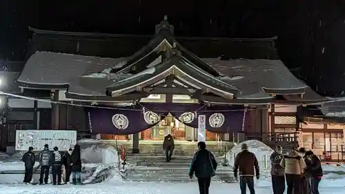 札幌護國神社の初詣