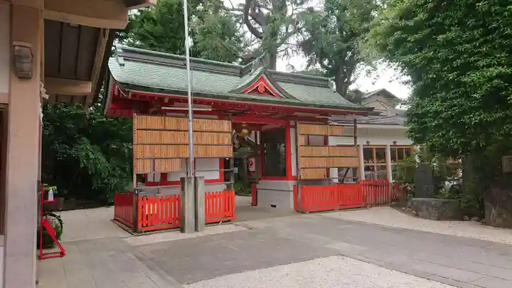 馬橋稲荷神社の山門・神門