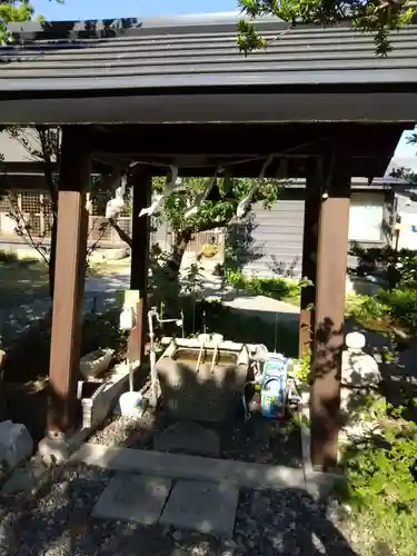 厳島神社の手水舎