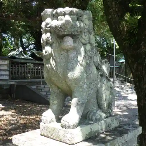 湯浅大宮 顯國神社の狛犬