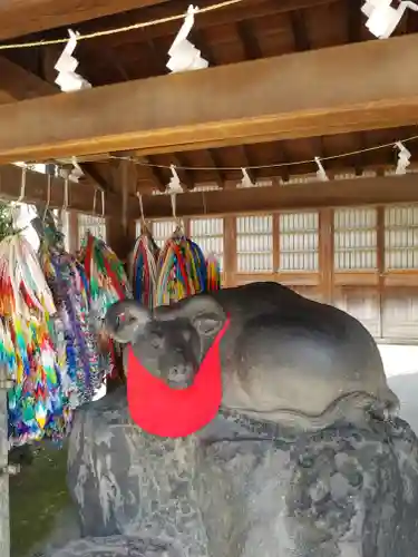 牛嶋神社の狛犬