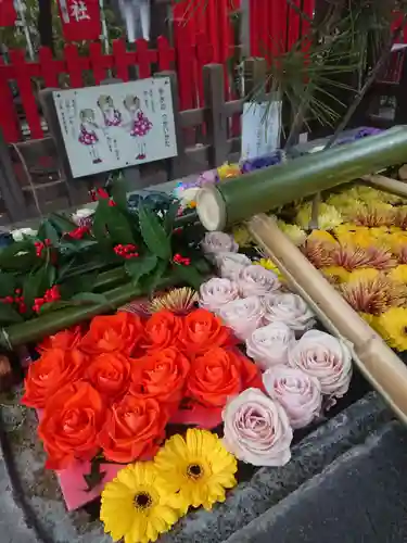 下谷神社の手水舎
