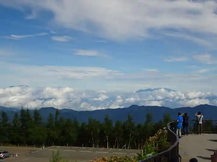 冨士山小御嶽神社の景色