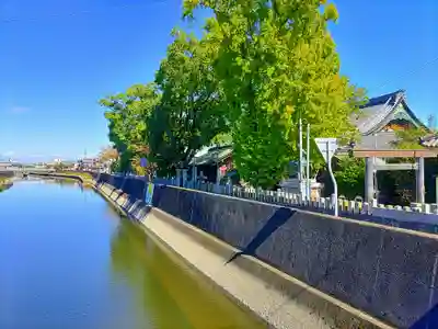 神明社（蟹江神明社）の周辺