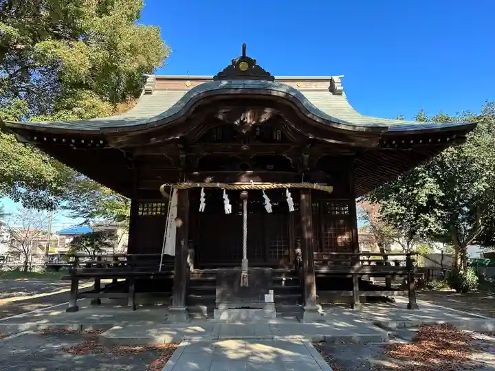 下石原八幡神社の本殿・本堂