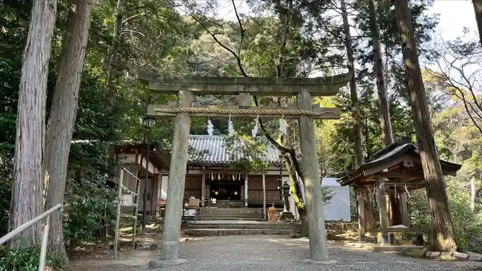 松尾山神社の鳥居