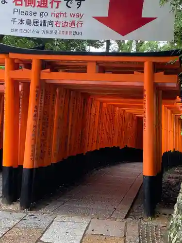 伏見稲荷大社の鳥居