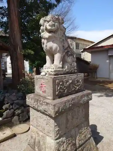 坂戸神社の狛犬