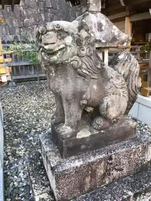丹生川上神社(上社)の狛犬