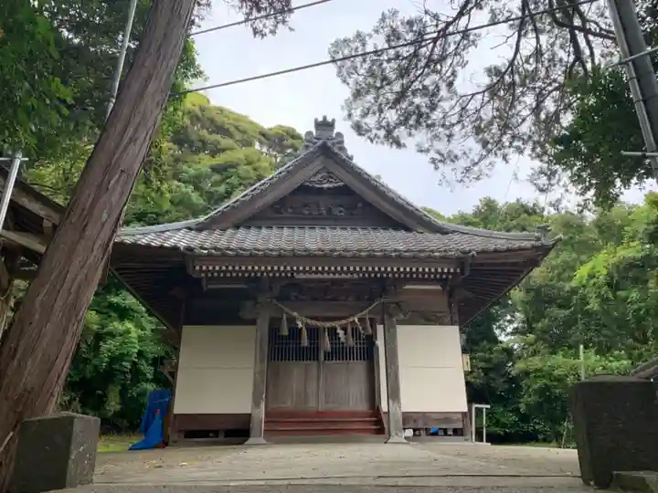 御嶽神社の本殿・本堂