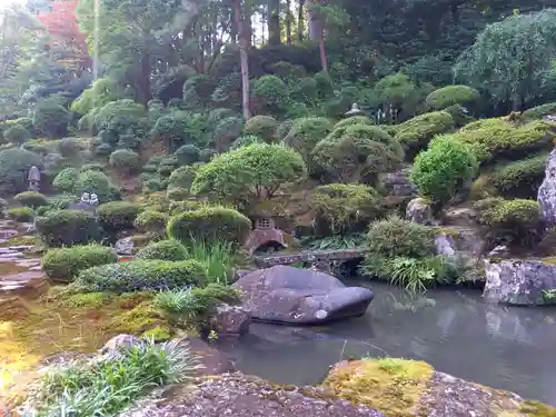 護国寺の庭園